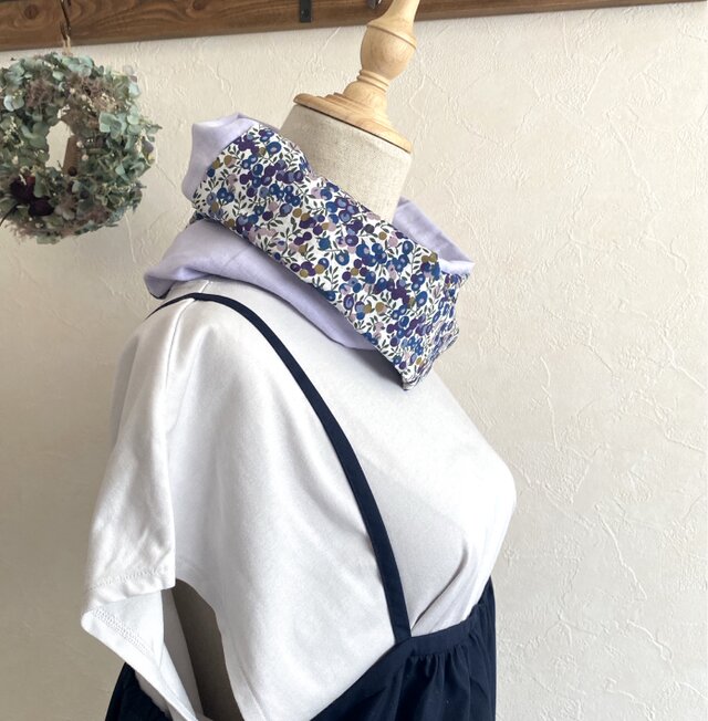 ふんわりスヌード/ダブルガーゼ＊リバティプリント