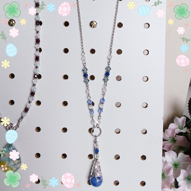 カイヤナイトのネックレス ペンダント