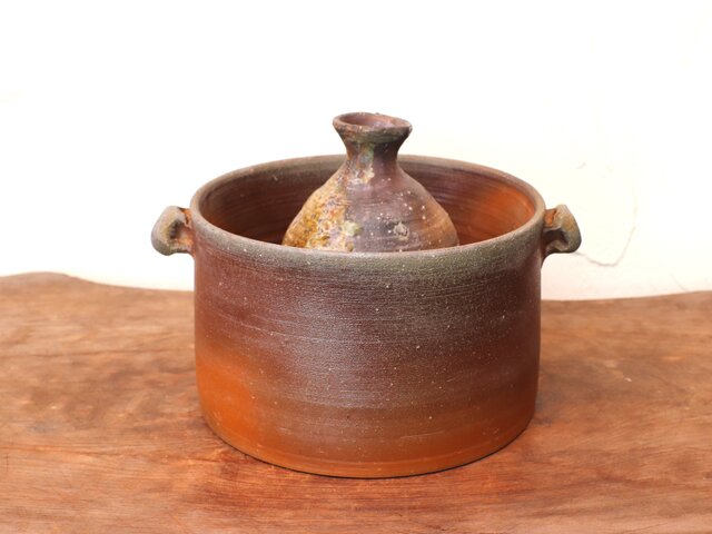 備前焼 徳利と徳利クーラーのセット t-149 | iichi 日々の暮らしを