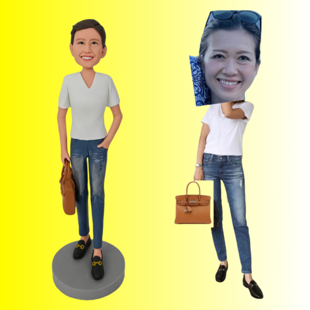 【オーダーメイド】 ドール オリジナル フィギュア 自分 女性、彼女、妻、旦那、誕生日、記念日、手作りプレゼント