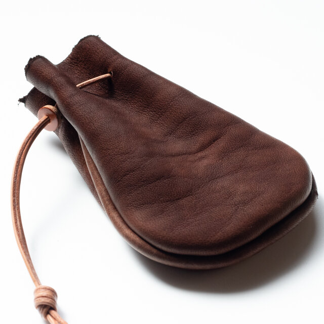 鹿革巾着 2221626 | iichi 日々の暮らしを心地よくする