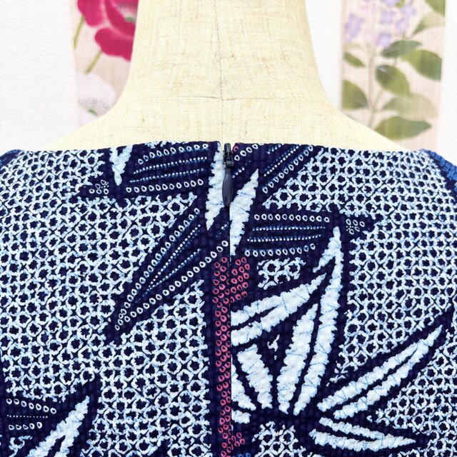 浴衣反物から作ったプリンセスラインワンピースと日傘 風待月 | iichi