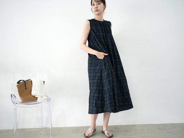 ノースリーブワンピース ブラック ☆ CARVEN ノースリーブワンピース ブラック ☆ CARVEN (CARVEN/ワンピース