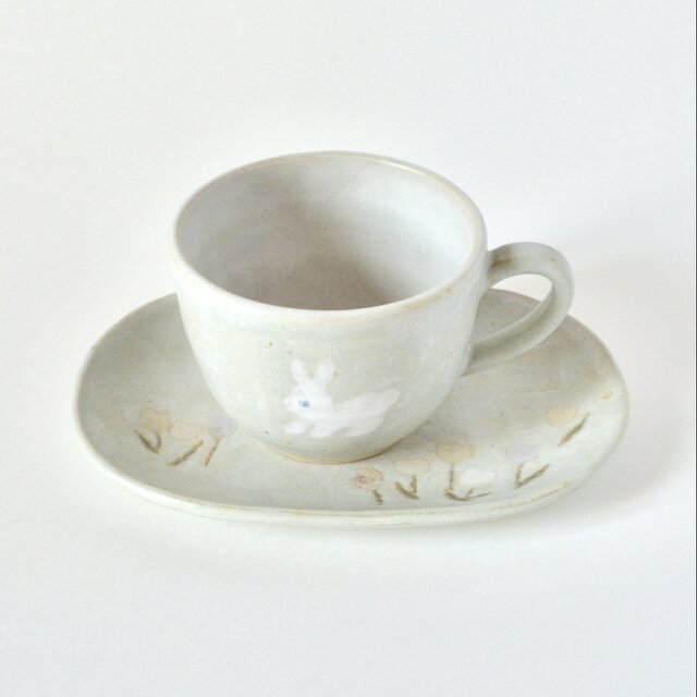 カップ&ソーサー ［ うさぎ ］
