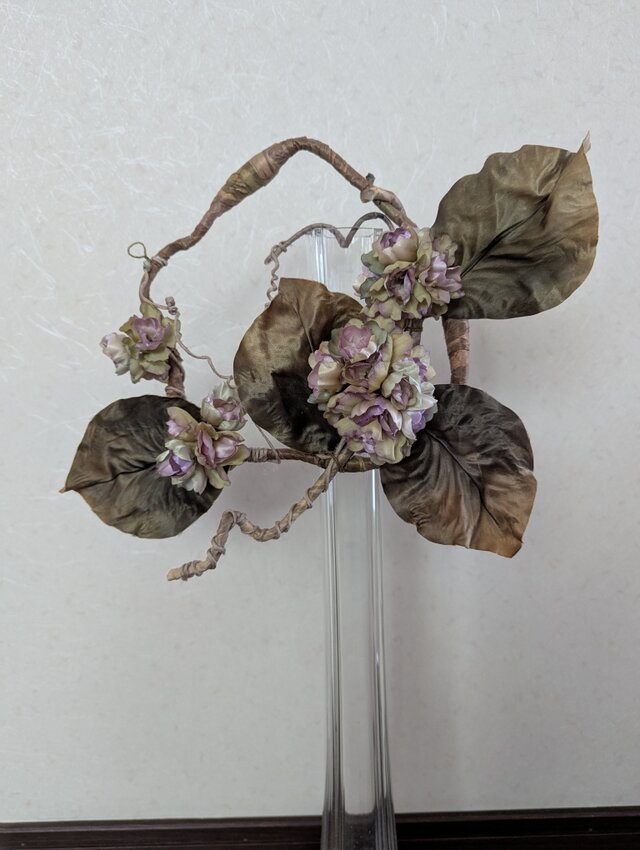 インテリアﾘｰｽ アジサイ H23