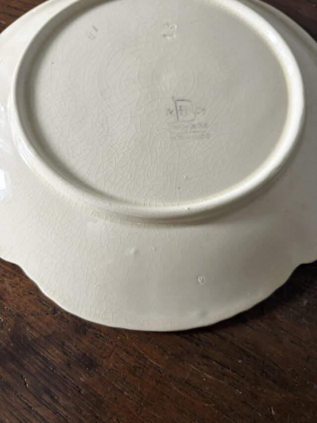 レア◯H.B&CIE ショワジールロワ 平皿 N-859/フランス