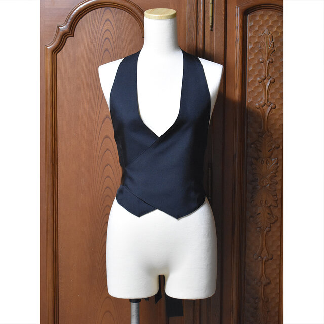 バックリボンカマーベスト（合わせ）