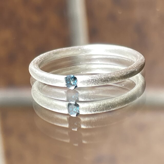 ブルーダイヤモンド　リング GRAFF】1.26ct SI-2 Fancy Vivid Blue 天然 ブルーダイヤモンド