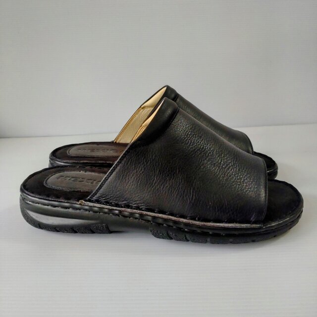 【極美品】 SLIPPER　本革　高級レザーサンダル ハワイ製正規品 グローバルクラブ GLOBAL CLUB 日本製 本革 レザー サンダル