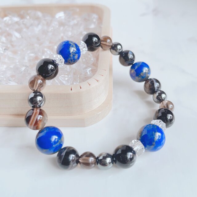 再販5点以上】良い流れへ好転させ最高の幸運を呼び寄せる ラピスラズリ