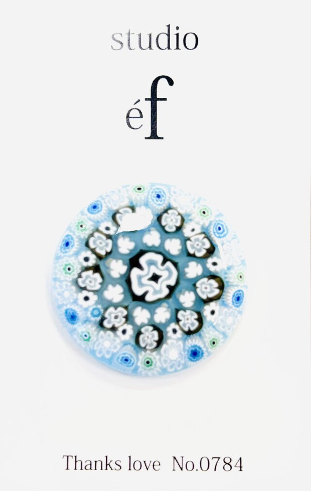 ガラス細工【ゴルフマーカー・髪飾り・ヘアゴム】２月：如月：きさらぎ