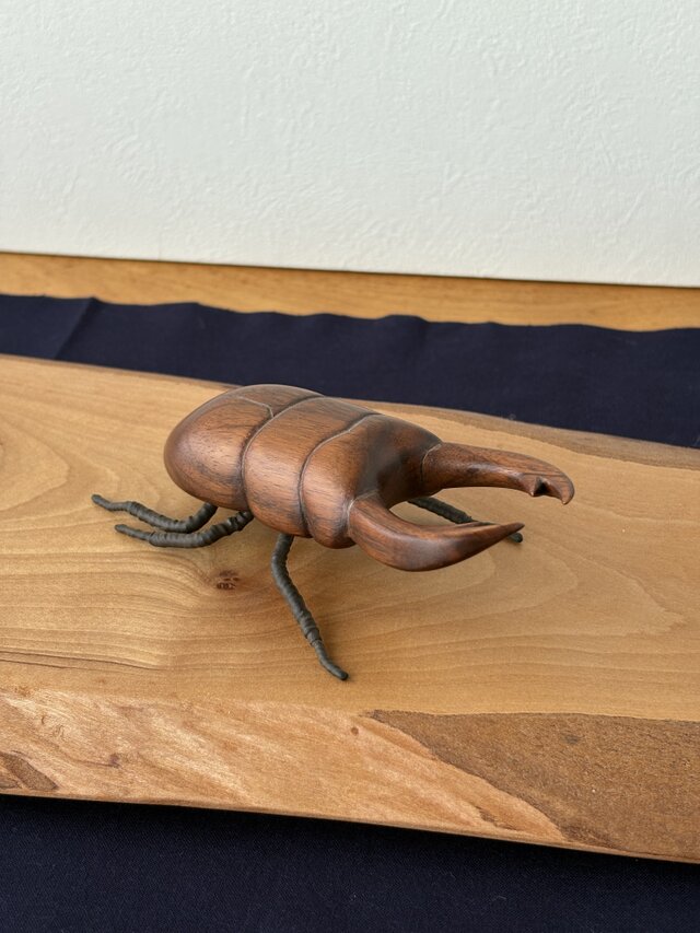 オオクワガタ&カブトムシのオブジェ | iichi 日々の暮らしを
