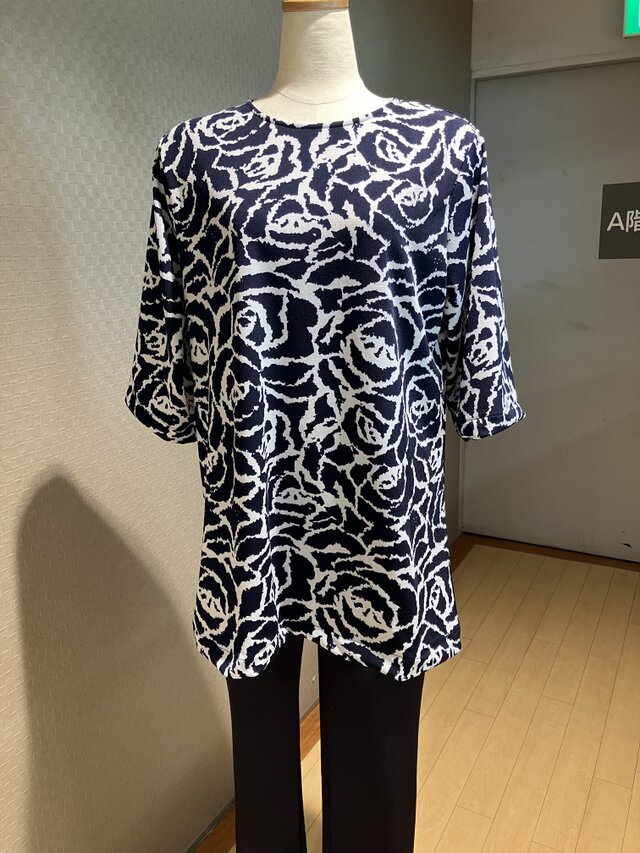 ベーシック七分袖チュニック