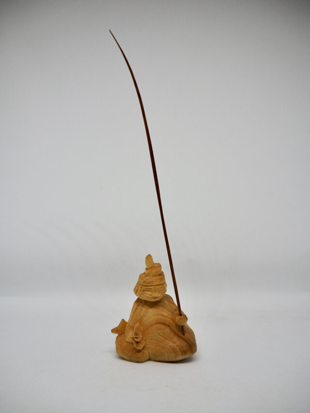 恵比寿さま〈黄楊〉