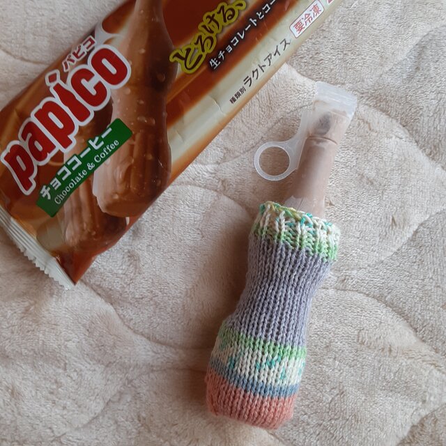 opal毛糸コットンpapicoセーター