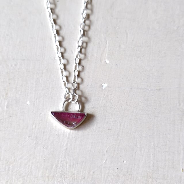 Januka バイカラートルマリン ネックレス バイカラートルマリン