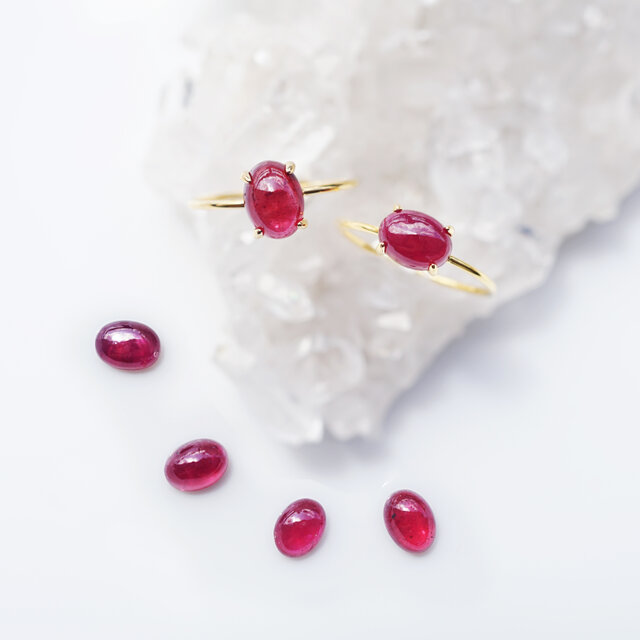 【新品未使用】ADA CABOCHON RUBY カボーション ルビー Cabochon Ruby will be back. | ADA - NEWS RELEASE