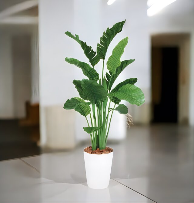 ストレチア　ストレリチア　観葉植物　光触媒 g46048]Strelitzia 光触媒人工植物 ストレチア 高さ1.1m 観葉植物