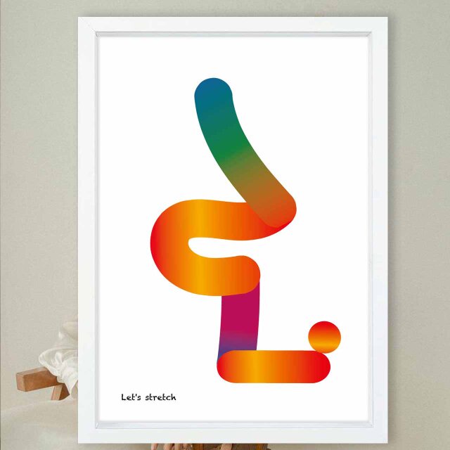 ストレッチ　送料無料 　イラスト　A4〜A0　ポスター　アートポスター　アートsei検索新着順　2616