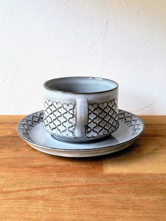 北欧ヴィンテージ クイストゴー コーディアル カップ＆ソーサー