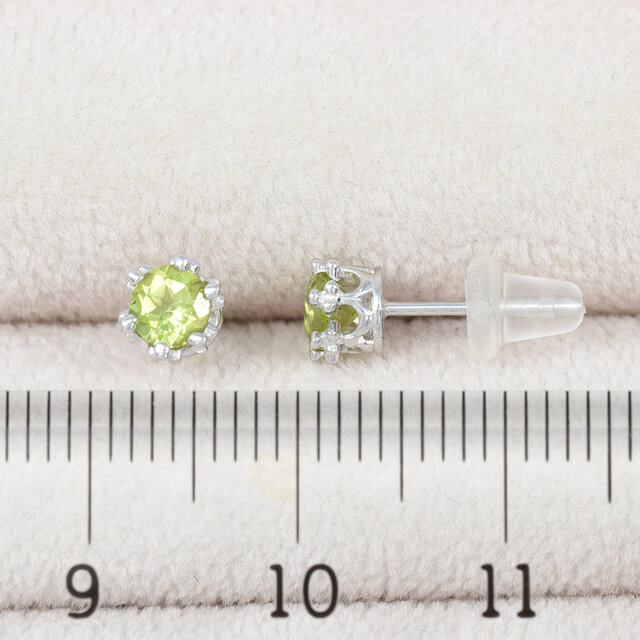 K18 ペリドット ピアス CJ038CIBSN | iichi 日々の暮らしを心地よく