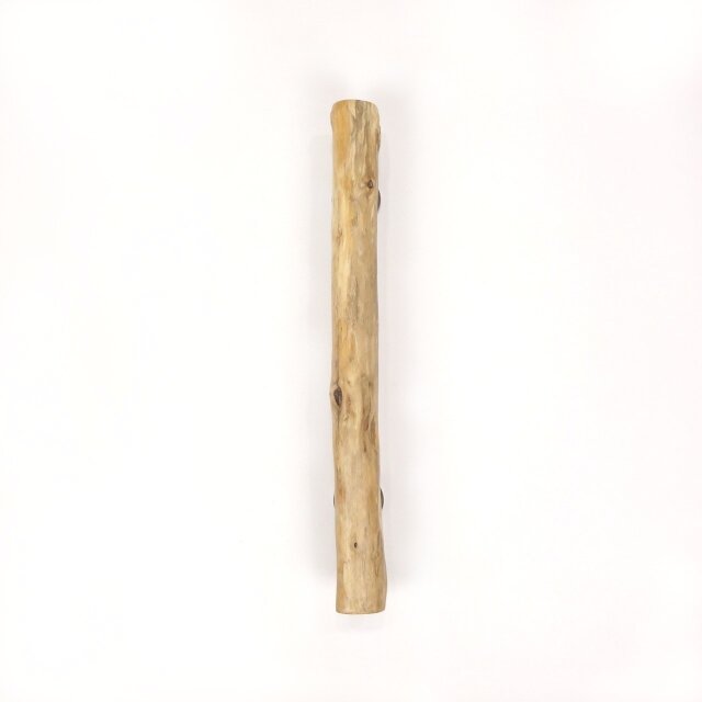 【温泉流木】まっすぐラインに渋色混ざる流木ドアハンドル・手すり 木製 自然木 流木インテリア