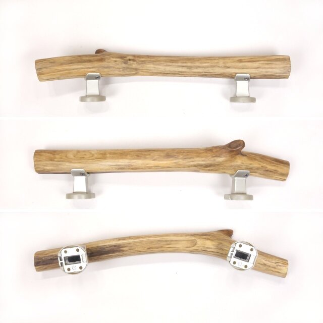 温泉流木】曲がりながら枝分かれのある流木ドアハンドル・手すり 木製