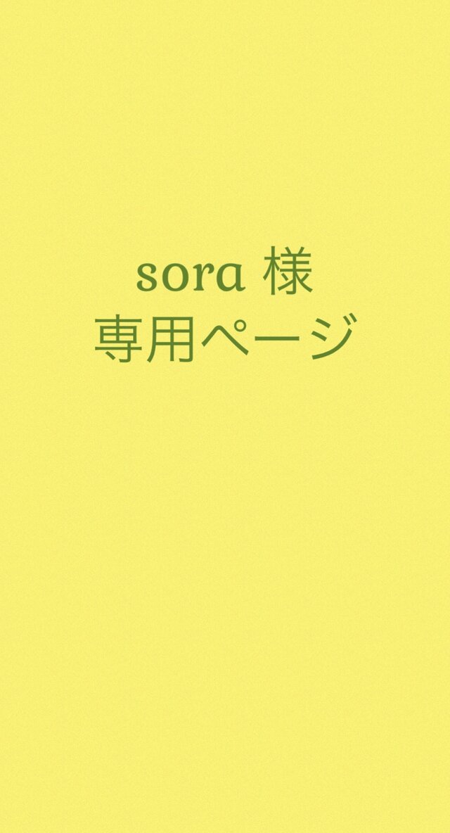 sora様ネックレス
