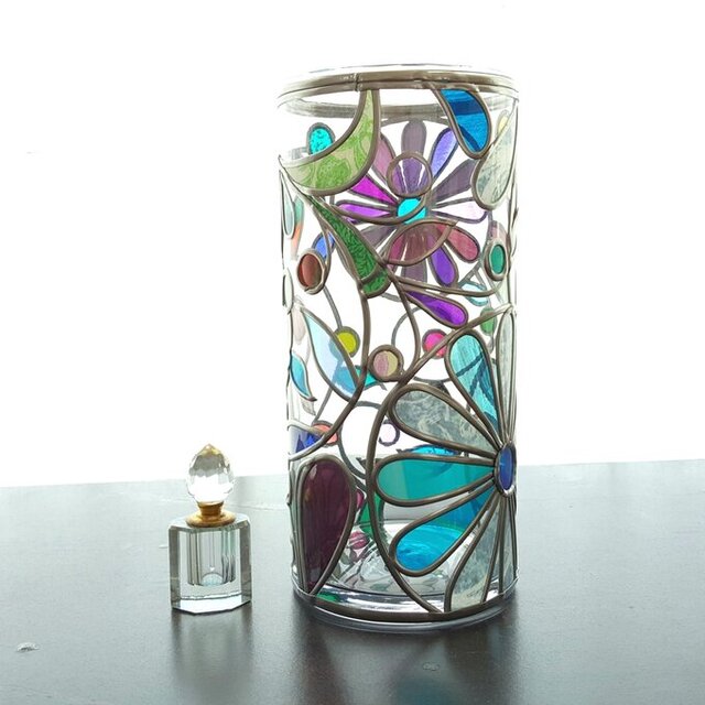 受注：『ティンカーベル』スクエアガラス花瓶のコピー