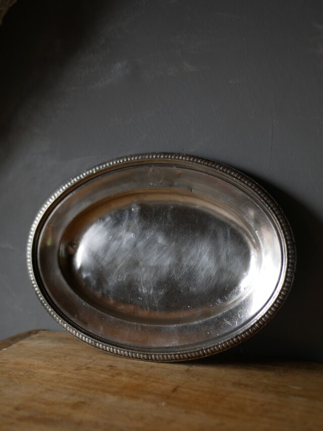 MIRAMAR クリストフル オーバルプレート シルバープレート フランス