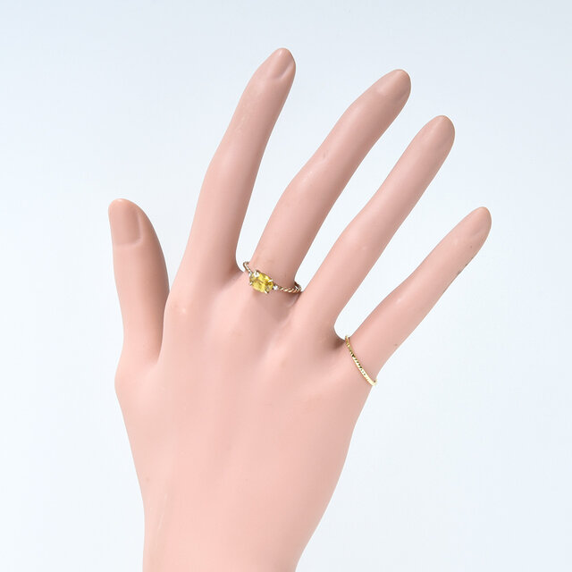 スフェーン　K10WG リング スフェーン K10WG リング