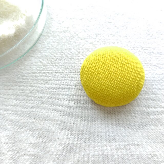 ブローチ／レモン／Ｌサイズ【情景バッグ カスタマイズ】