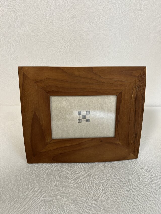 チーク無垢材を天然オイルで仕上げたフォトフレーム | iichi 日々の