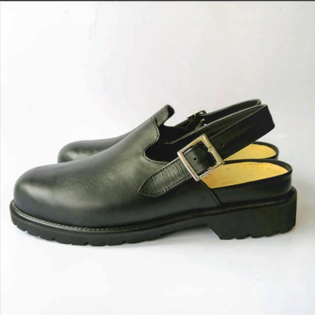 エルメス　サボ　レザーシューズ　40 エルメス サボ レザーシューズ 40