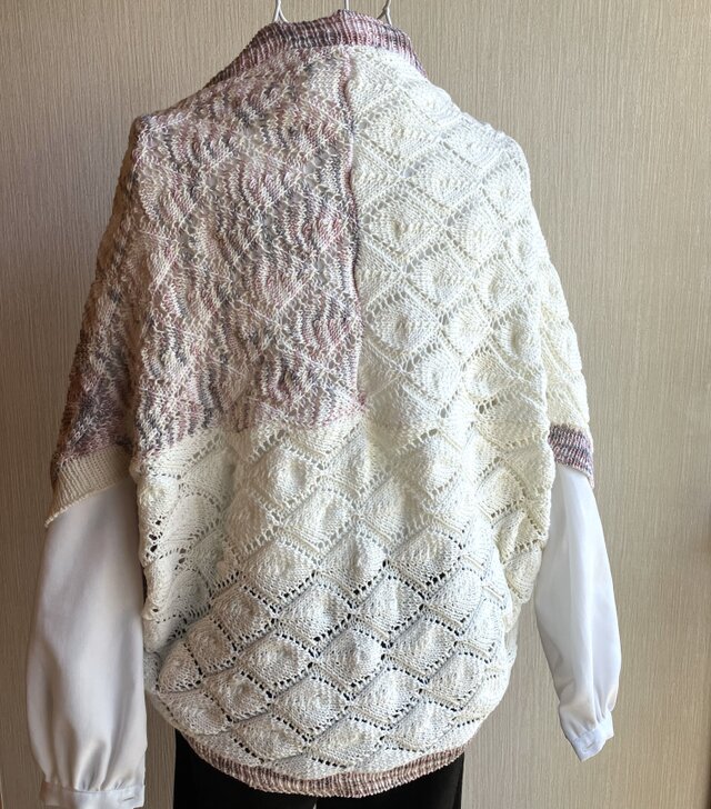 手編みカーディガン