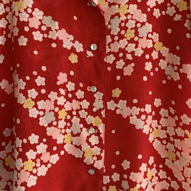 着物アロハシャツ MLサイズ | iichi 日々の暮らしを心地よくする