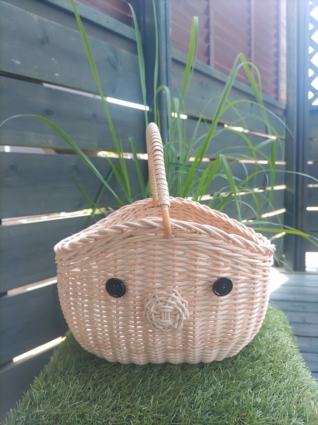 ワンハンドルかご