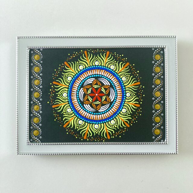 シードオブライフ　2L 額付き ドットマンダラ　7月　