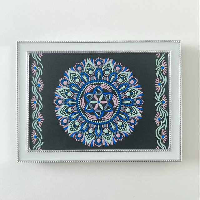 シードオブライフ　2L 額付き ドットマンダラ　６月　