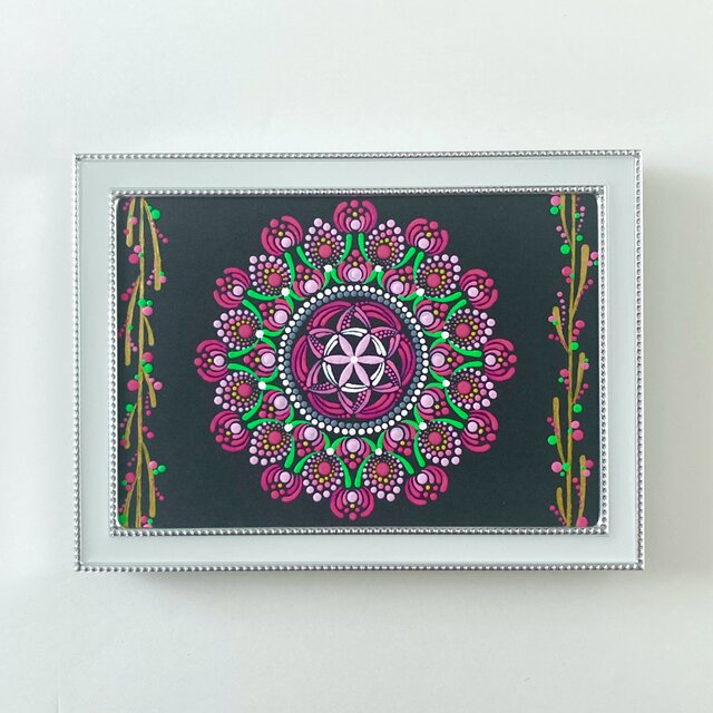 シードオブライフ　2L 額付き ドットマンダラ　３月