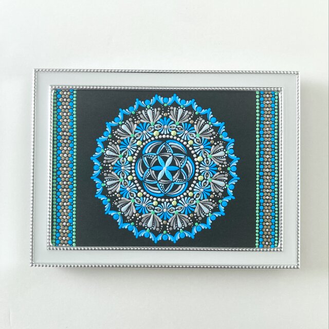 シードオブライフ　2L 額付き ドットマンダラ　2月　