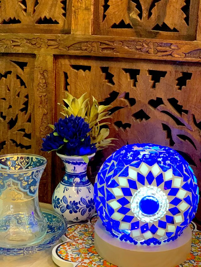 トルコモザイクキャンドルホルダー