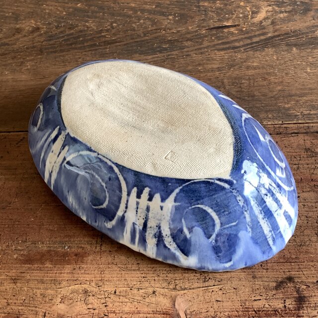 南フランス ニースブルーをイメージしたサラダボウル | iichi 日々の