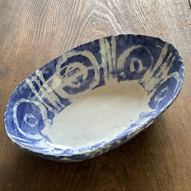 南フランス ニースブルーをイメージしたサラダボウル | iichi 日々の