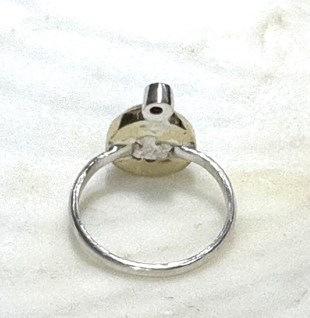 ルチルクオーツとルビーのリング | iichi 日々の暮らしを