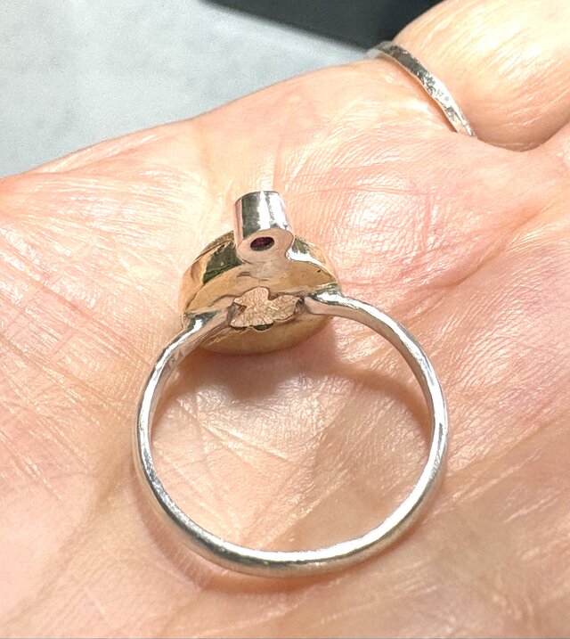 ルチルクオーツとルビーのリング ルチルクオーツとルビーのリング | iichi 日々の暮らしを