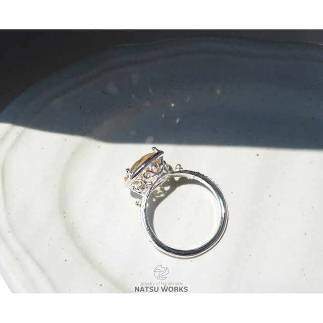 ダンビュライト　リング　H&E社 楽天市場】H&E社 ヘブン&アース社 宝飾質 宝石 ダンビュライト