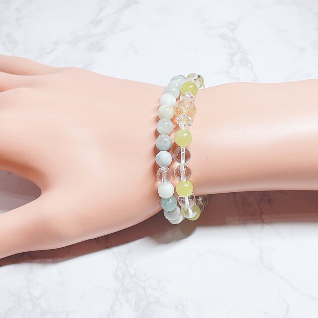 ✨超大玉20mm!! アクアマリン天然石ブレスレット パワーストーン 3月誕生石 ⭐️ラスト一点⭐️3月の誕生石 アクアマリン 天然石 パワーストーン