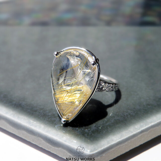 ルチル クォーツ リング / Rutile Quartz Ring