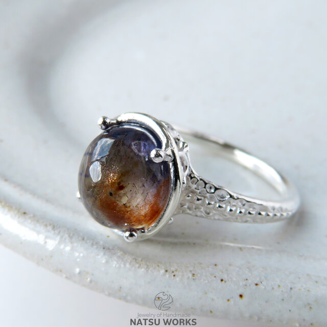 アイオライト サンストーン リング / Iolite Sunstone Ring 1
